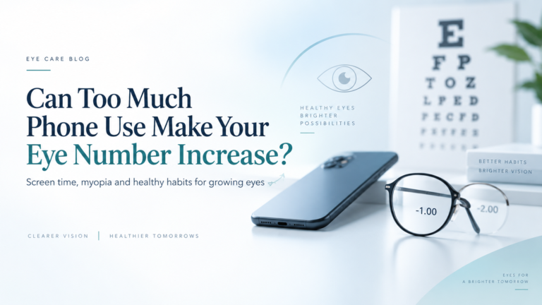 Can Too Much Phone Use Make Your Eye Number Increase?