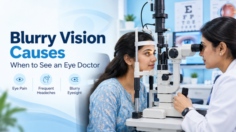 Blurry Vision, Eye Pain or Frequent Headaches?