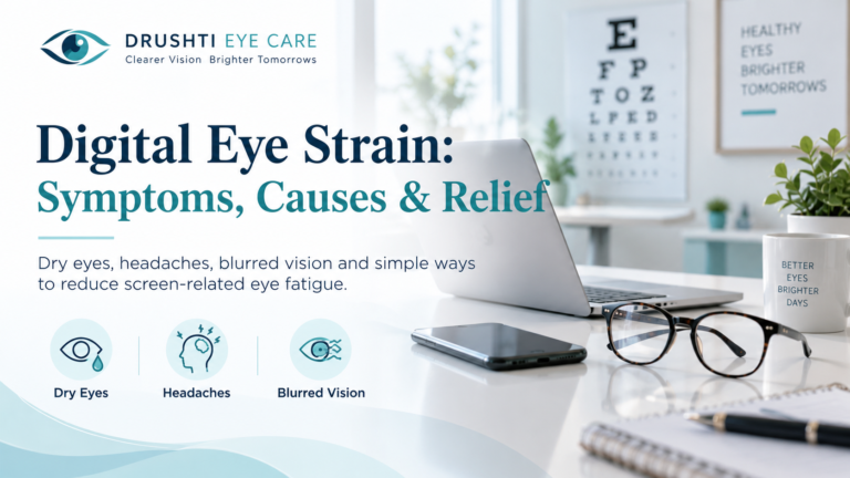 Digital Eye Strain: Symptoms, Causes & Relief
